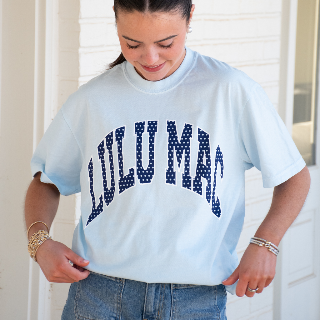 Chambray Lulu Mac Tee