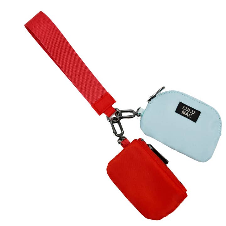 Lulu Mac Double Wristlet Pouch