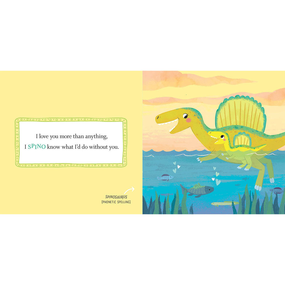 I Love You More Babysaur Book