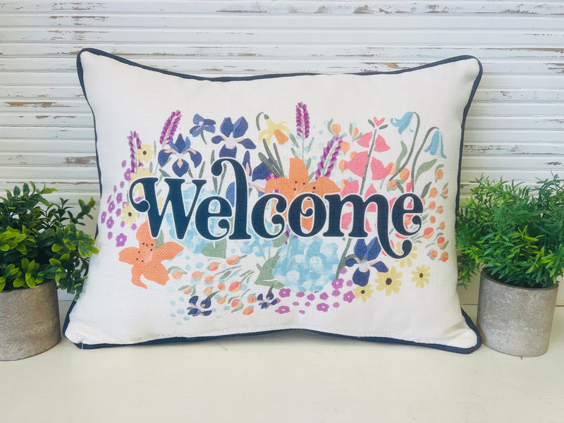 Colorful Welcome Pillow