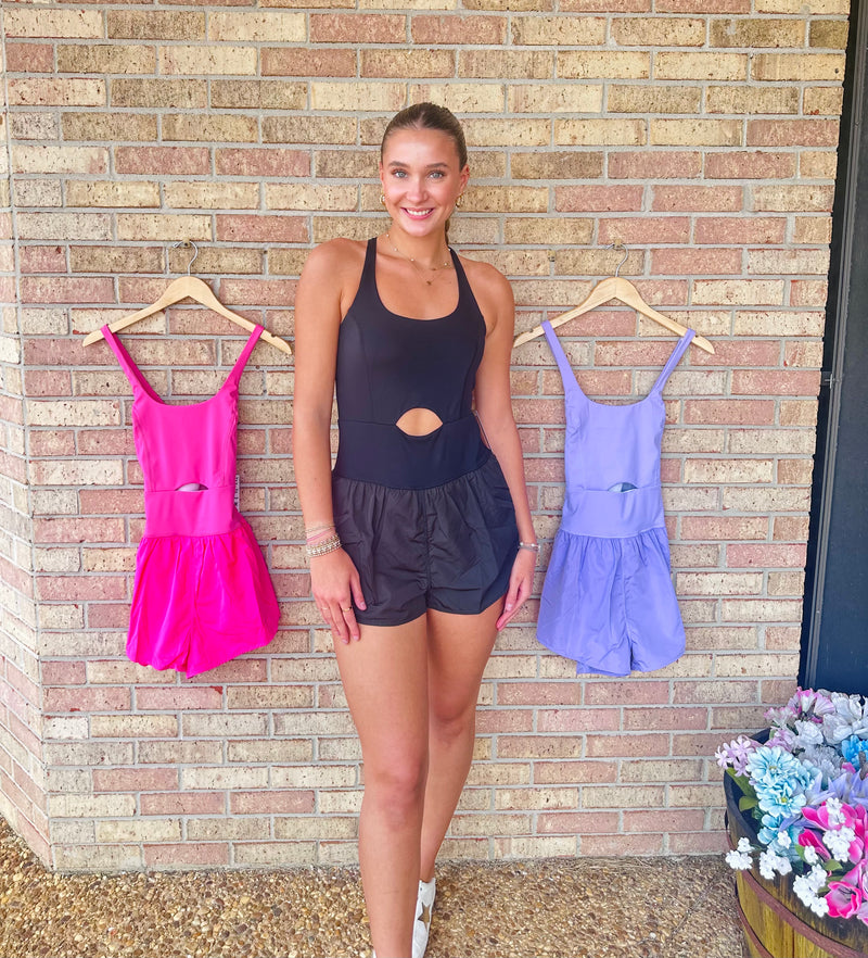Athletic Romper – Southern Gyp Boutique
