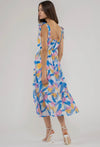 Brush Stroke Midi Dress