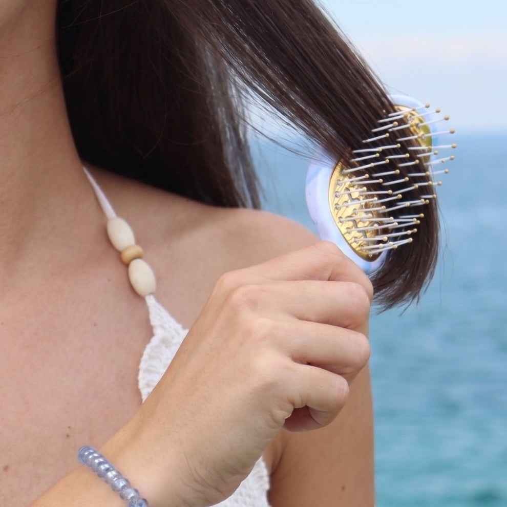 Teleties|Summer Swirl Mini Vented Brush