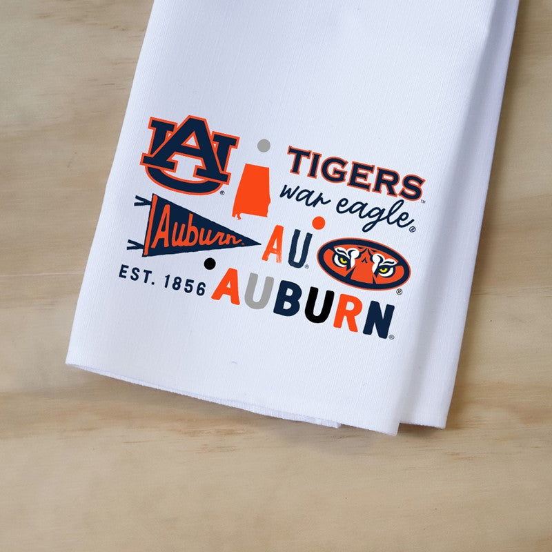 Collegiate Cluster Tea Towel