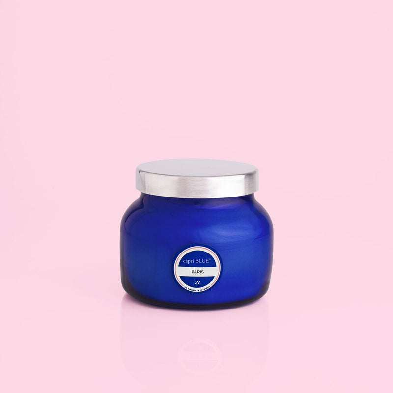 Paris Blue Petite Jar|8 oz
