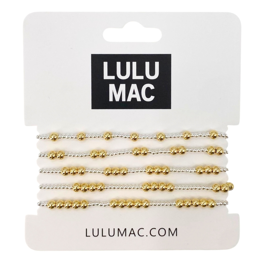 Lulu Mac Mixed Metal Bracelet Set