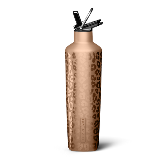 25oz ReHydration Bottle|Gold Leopard