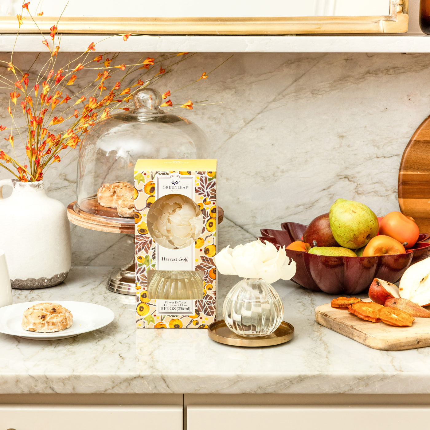 Greenleaf Harvest Gold Flower Diffuser - Thumbnail 2