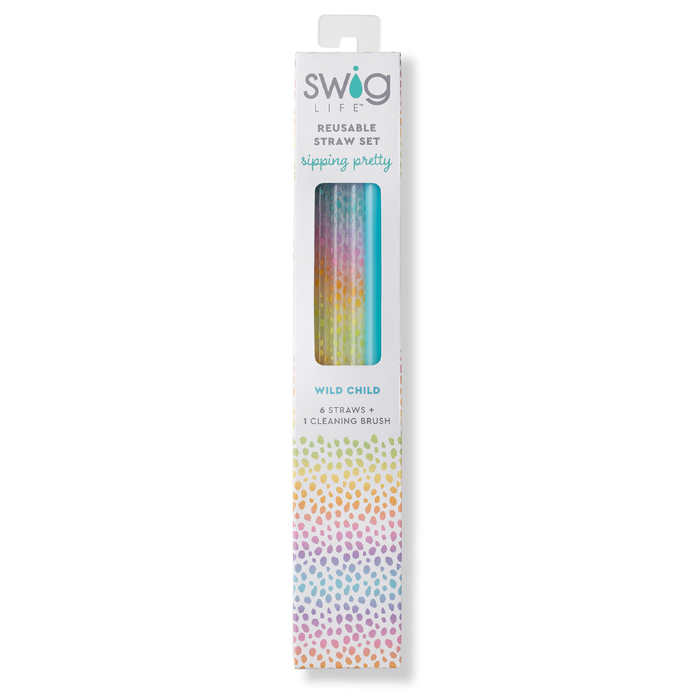 Wild Child Straw Set