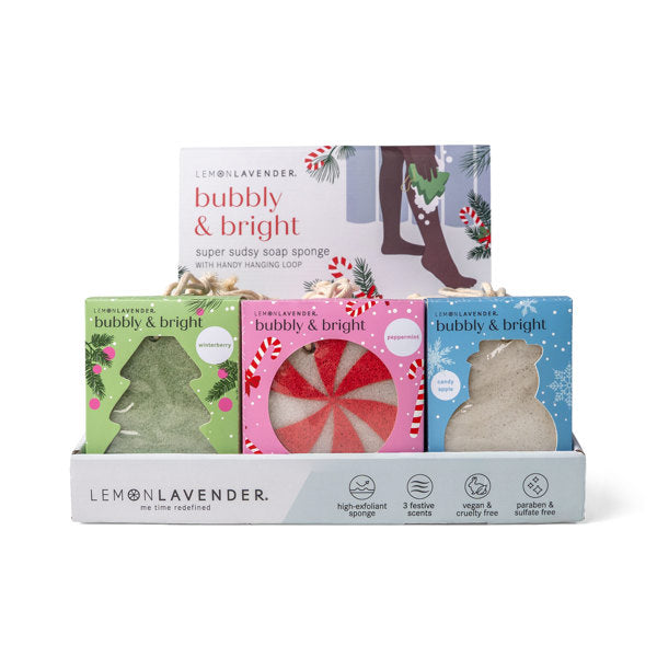 Bubbly and Bright Soap Sponge