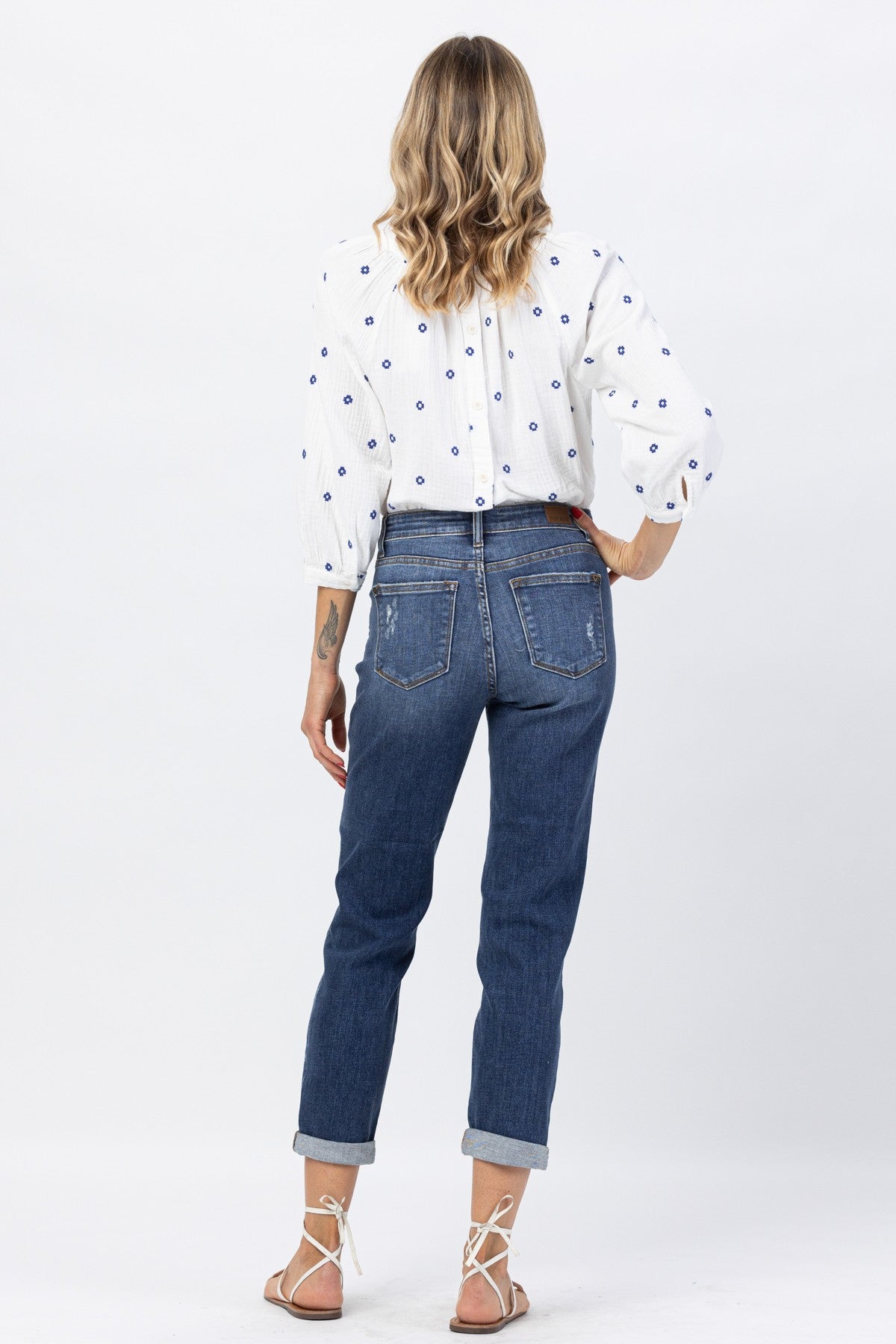 Judy Blue Cuffed Jeans