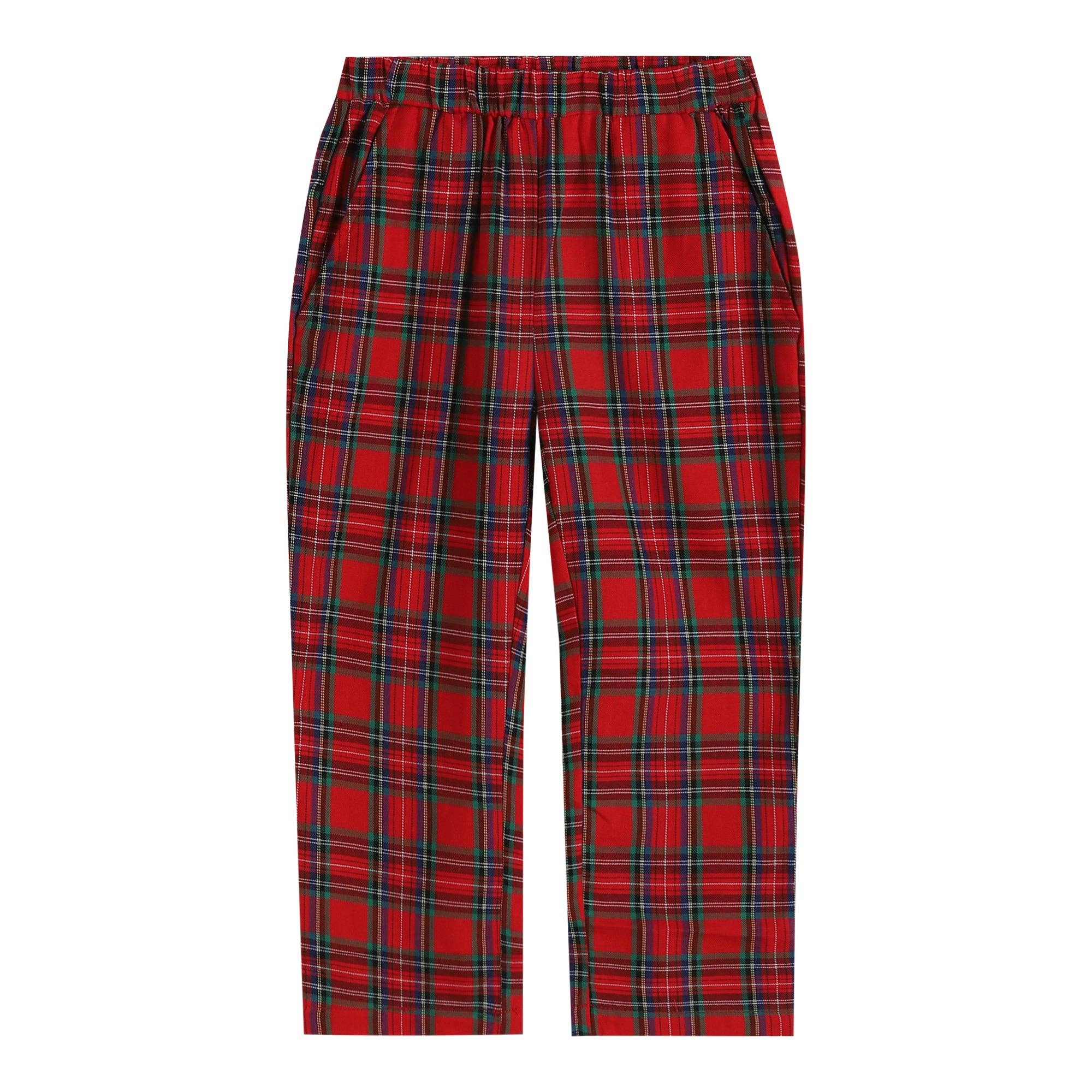 Christmas Plaid Boys Set