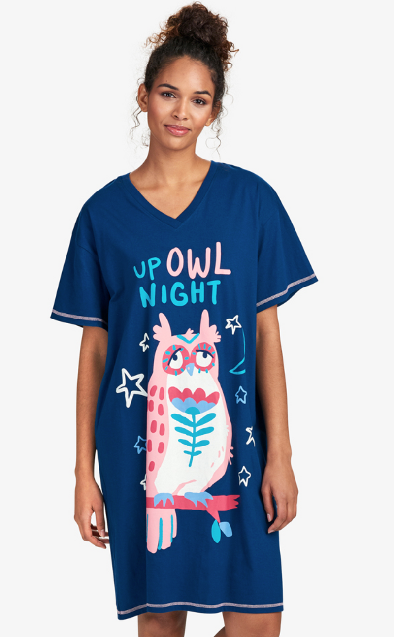 Up Owl Night Sleepshirt