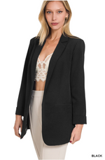 Open Front Blazer