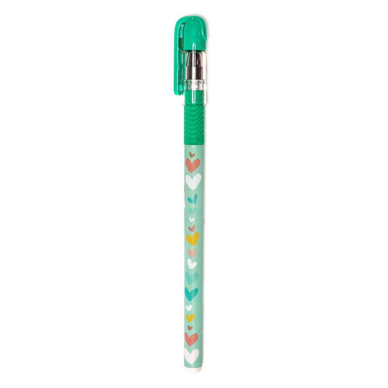 Bruno Turquoise Hearts Pen
