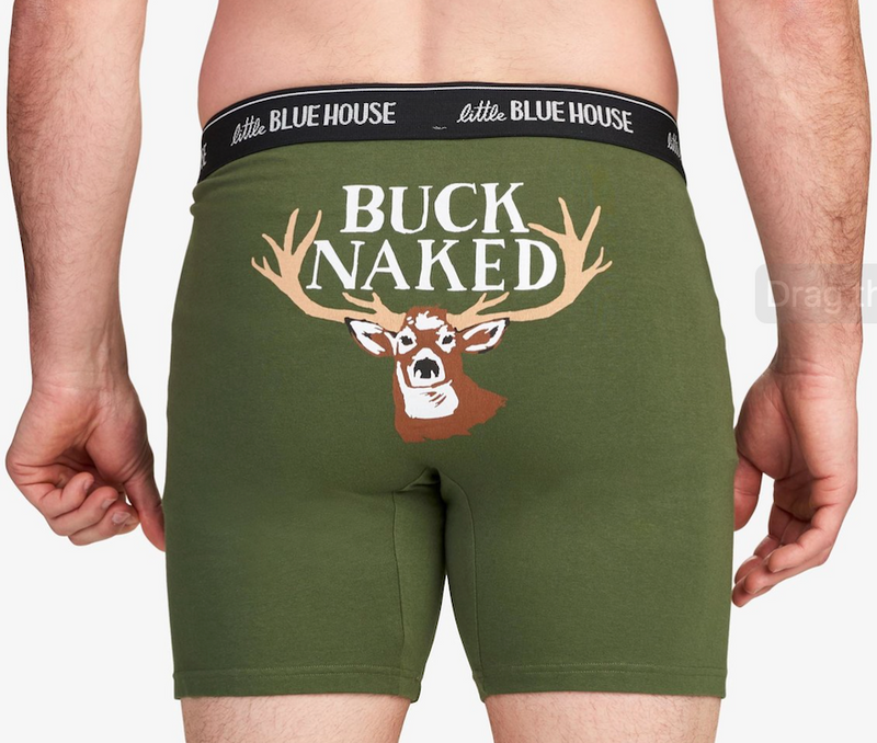 Buck Naked Men's Boxer Brief