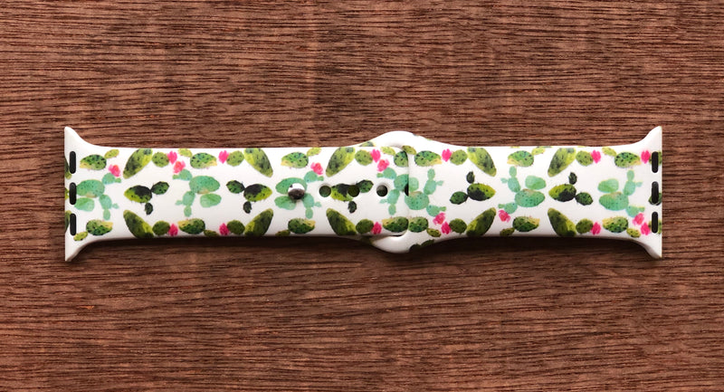 Cactus Silcone Apple Watch Band