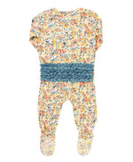 Summer Blooms Footed Pj