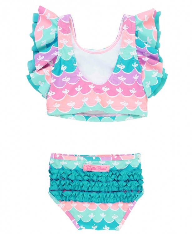 Ruffle Butt Mermaid Tankini Set